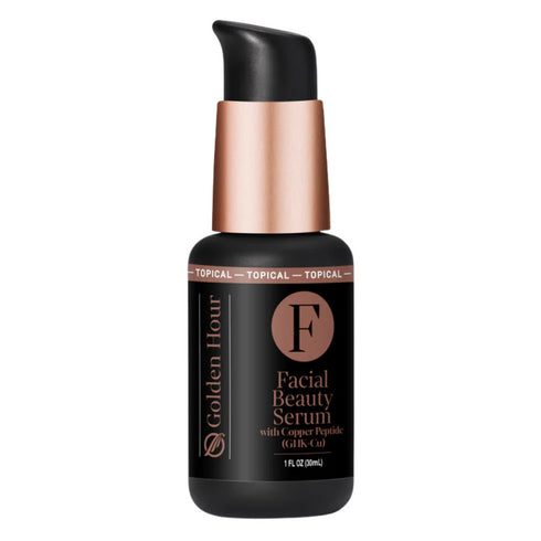 Facial Beauty Serum with Copper peptide